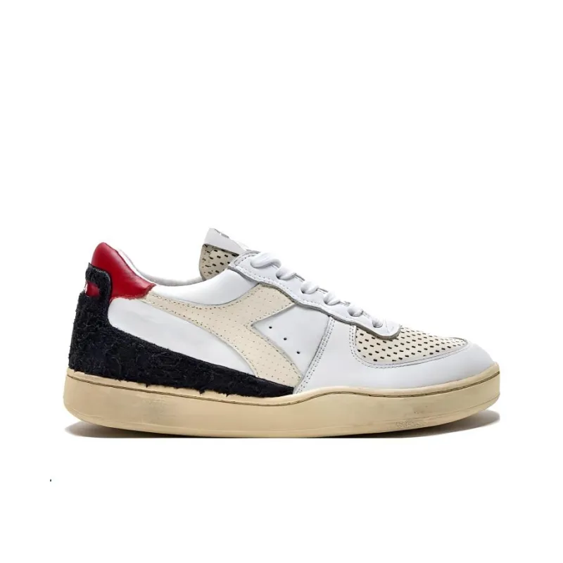 diadora Mi Basket Low 'Punched Italia'-1