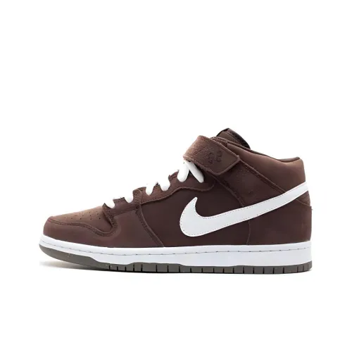 Nike SB Dunk Mid Baroque Brown White Gum