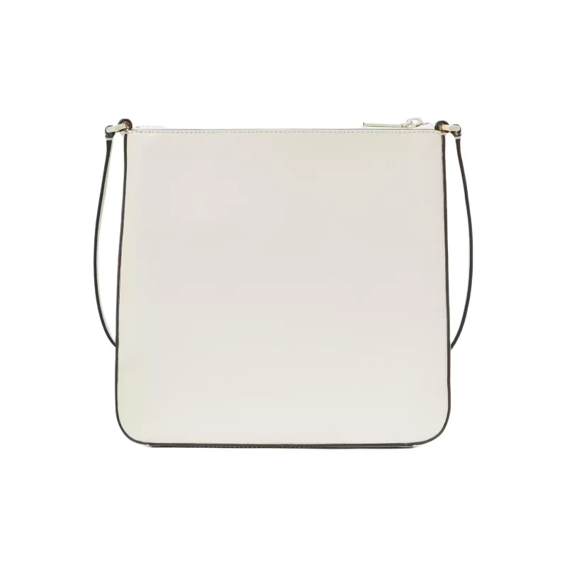 Kate Spade Saffiano Leather Shoulder Bag Crossbody Bag Women's Egg White Crispy Skin-2