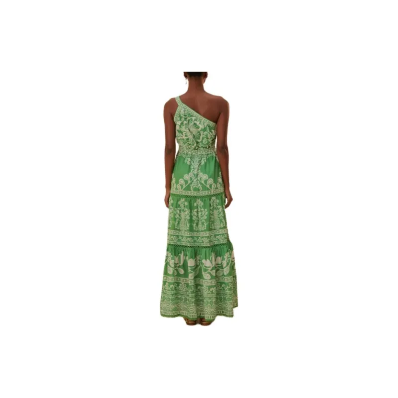 Farm Rio Delicate Tapestry Midi Dress-1