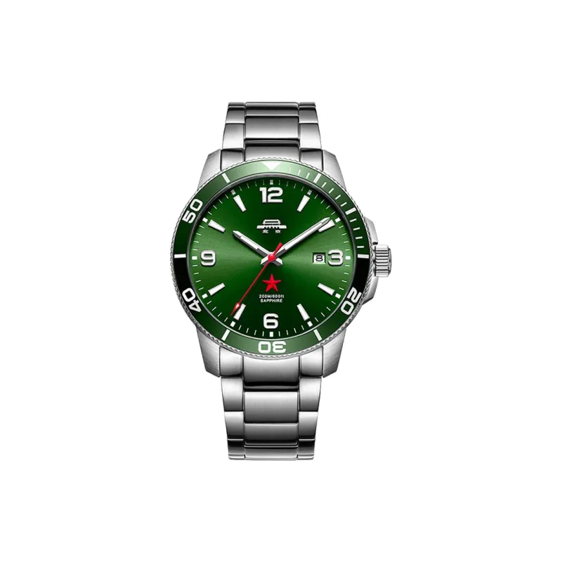 Beijing Voyage Collection Automatic Mechanical Movement Stainless Steel Watchband Watch Men's Watches Black Dial-19