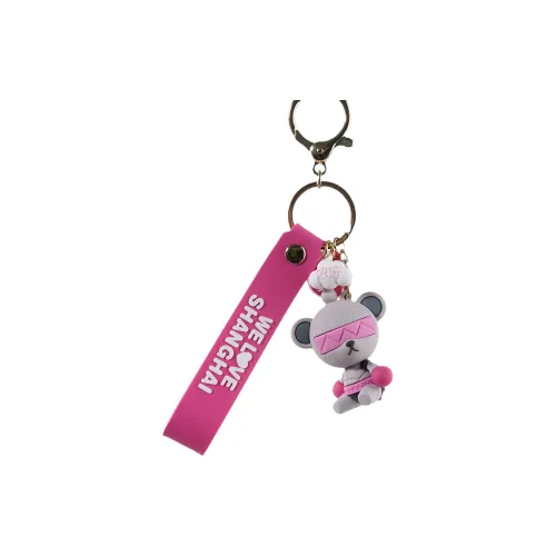 Teddy Bear Collection Keychains Unisex