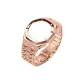Rose Gold Beaded Watch Case and Band