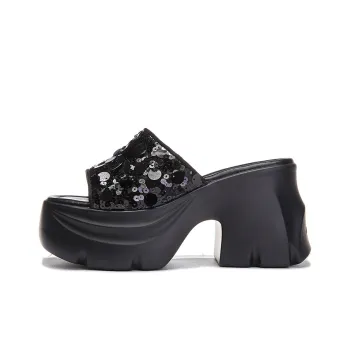 Egger Bird Sequins Quick Dry Slide Slippers Women's