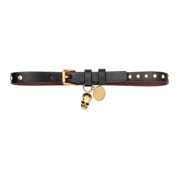 Alexander McQueen Wristbands Unisex Black