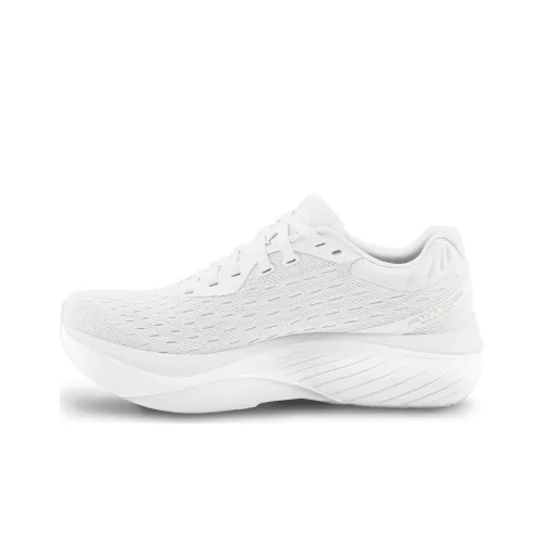 Topo Athletic Slip-Resistant Water-Resistant Low-Top Long Distance Running Running Shoes Women's White