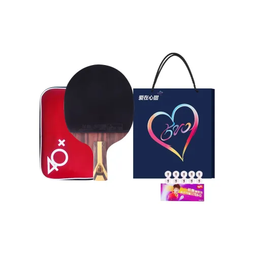 Butterfly Ping Pong Paddles Unisex Black/Red
