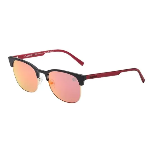 Timberland Oval Sunglasses Men's Red