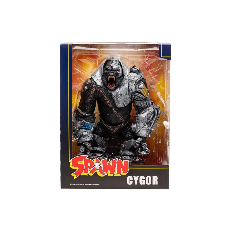 McFARLANE Spawn Second Wave Mechanical Gorilla Female Spawn Dark Redeemer Soul Lasher Gatling Denim Action Figures-3