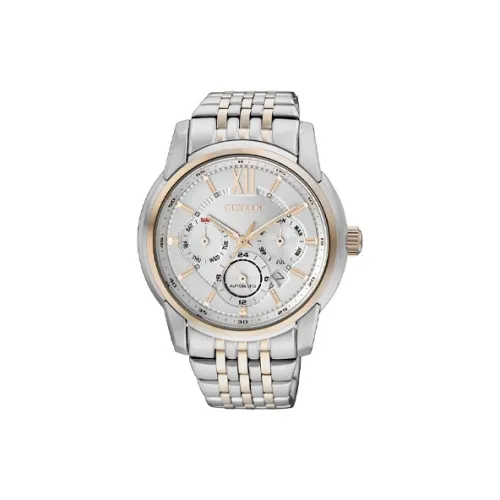CITIZEN Mechanical Movement Stainless Steel Strap Watch 42mm Men's Watches Silver Dial
