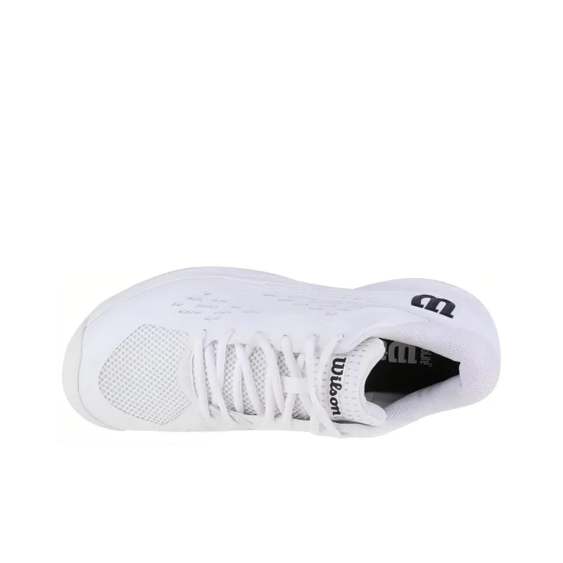 Wilson Rush Pro Cushioned Slip Resistant Low Top Tennis Shoes Men's White Black-2
