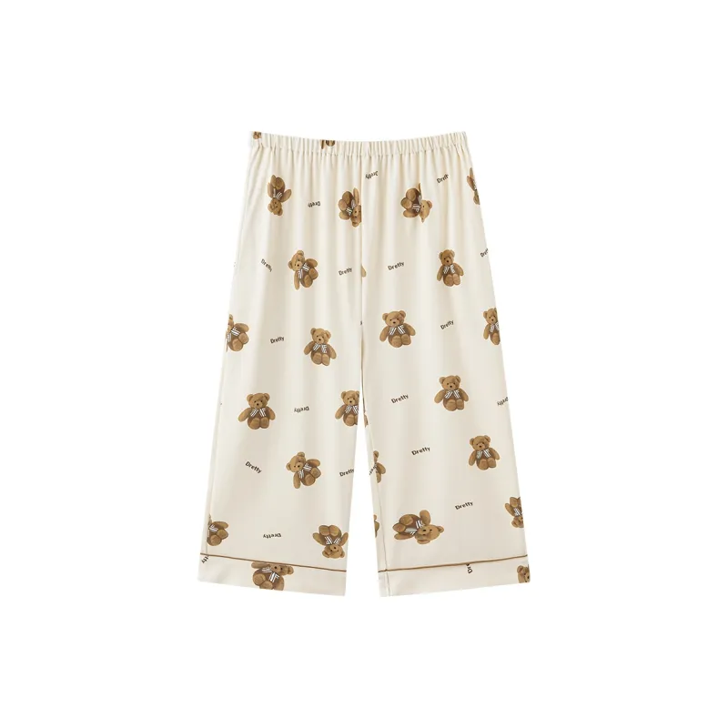 MADALLO Pajama Pants Women's Apricot-0