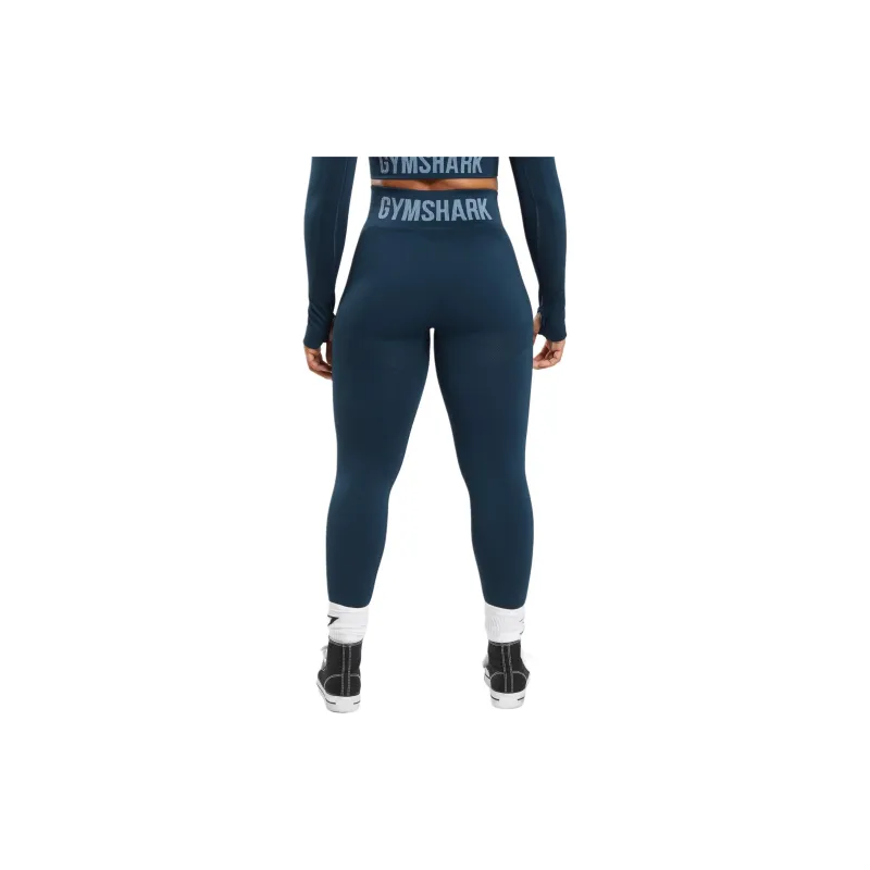 GYMSHARK FLEX Leggings Women's Denim Blue-1