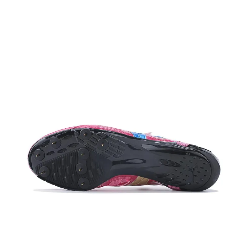 Mizuno Cushioning Wear-Resistant Low-Top Running Shoes Unisex Pink-3