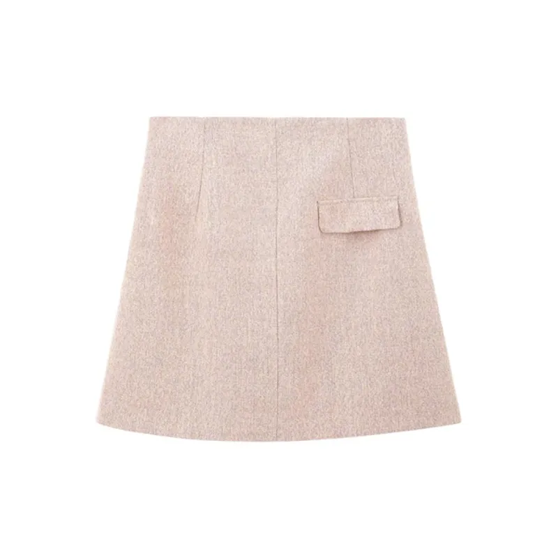NINE WEST Casual Short Skirts Women's Light Purple-1