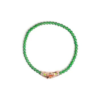 Clear Snow Ice Type Jadeite Bracelets Unisex