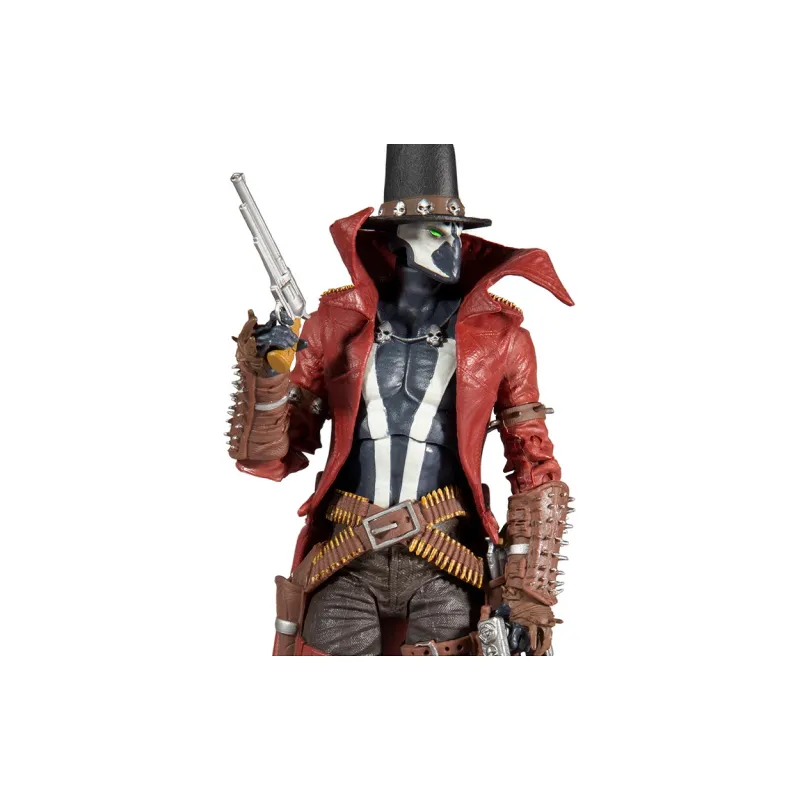 McFARLANE Spawn Second Wave Mechanical Gorilla Female Spawn Dark Redeemer Soul Lasher Gatling Denim Action Figures-17