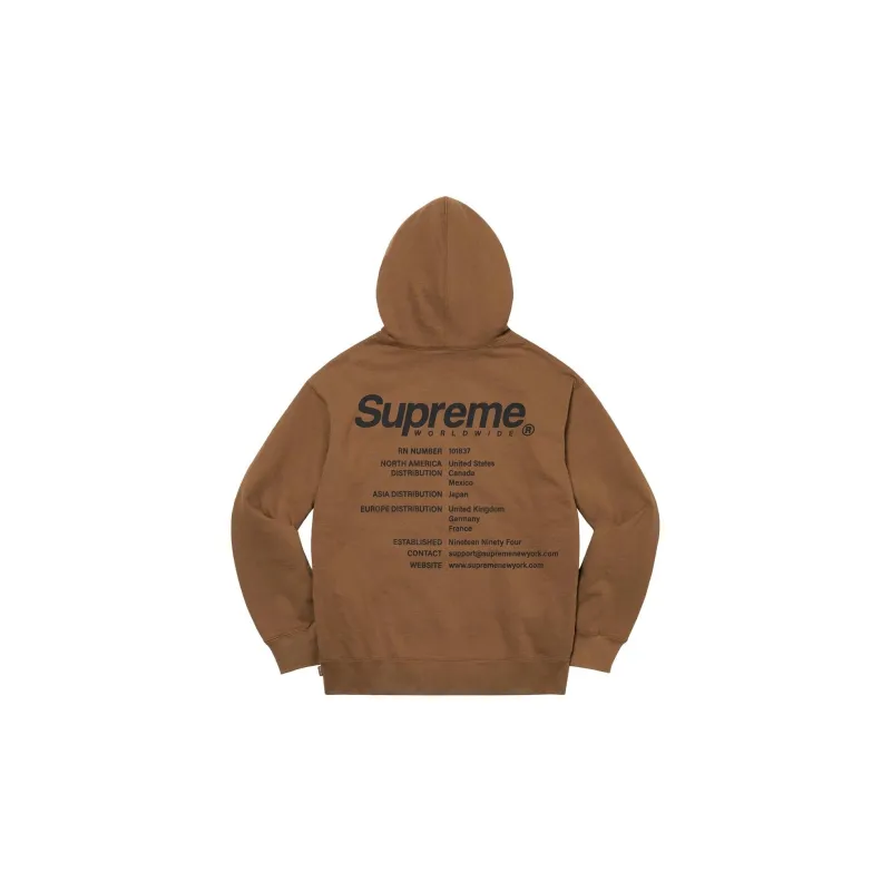 Supreme Worldwide Hooded Sweatshirt-6