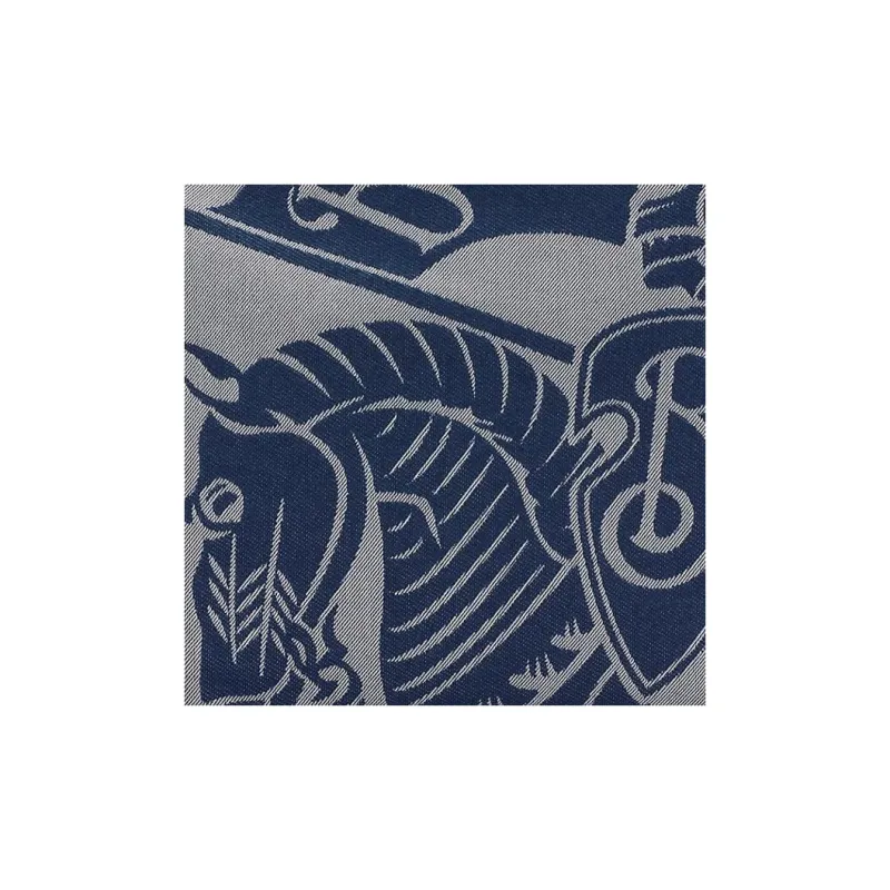 Burberry Canvas Canvas Bag Tote Bag Shopping Bag Handbag Small Size Women's Knight Blue-4