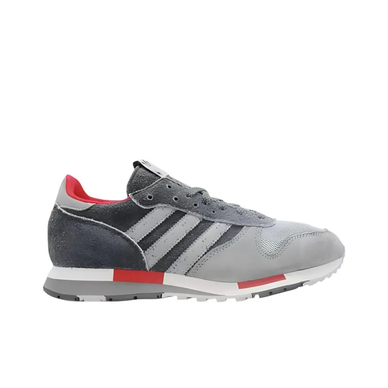 Adidas Originals Cushioning Slip Resistant Low Top Casual Running Shoes Men's Black Gray-1
