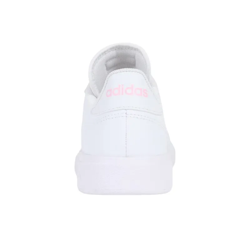 Adidas Grand Court Base 2.0 Durable Breathable Low-Top Skateboard Shoes Women's White-5