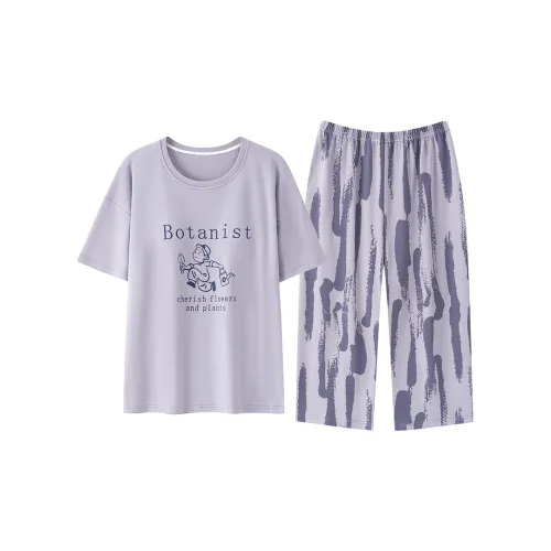 GOSO Pajama Set Women's Purple Shades
