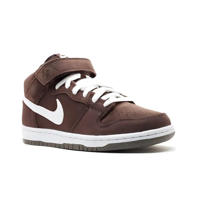 Nike Sb Dunk Mid Baroque Brown White Gum-2