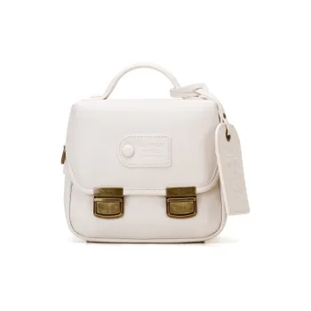 VANWALK PU Handbag Shoulder Bag Crossbody Bag Women's Milk White/Bar Fruit Brown