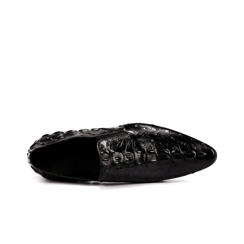 ASTON M.JAZZ Dress Shoes Men Low Top Black/Burgundy/Brown-4