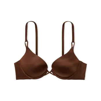 Victoria's Secret VERY SEXY Bombshell Add-2-Cups Smooth Ph-Up Bra/Ge Bra Women's Brown