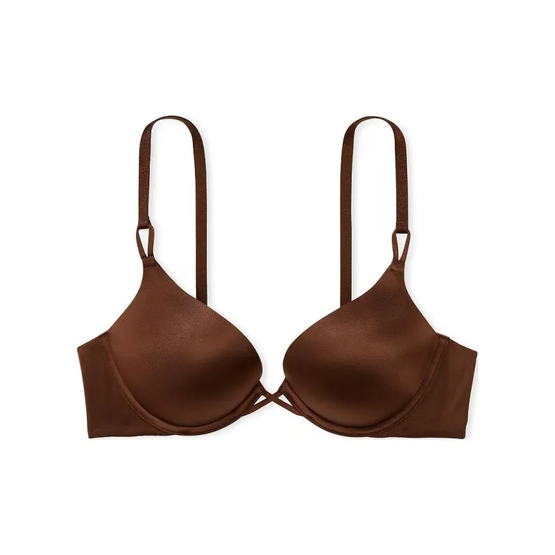 Victoria's Secret VERY SEXY Bombshell Add-2-Cups Smooth Ph-Up Bra/Ge Bra Women's Brown-0