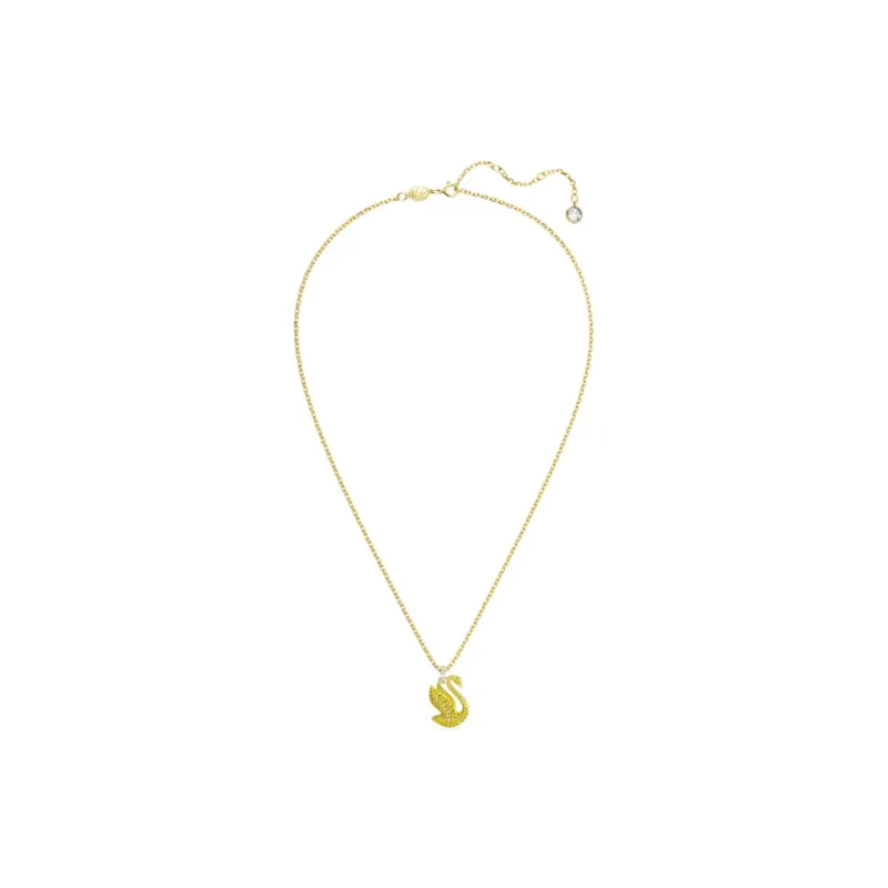 Swarovski Swan Faux Crystal Necklaces Women's-2