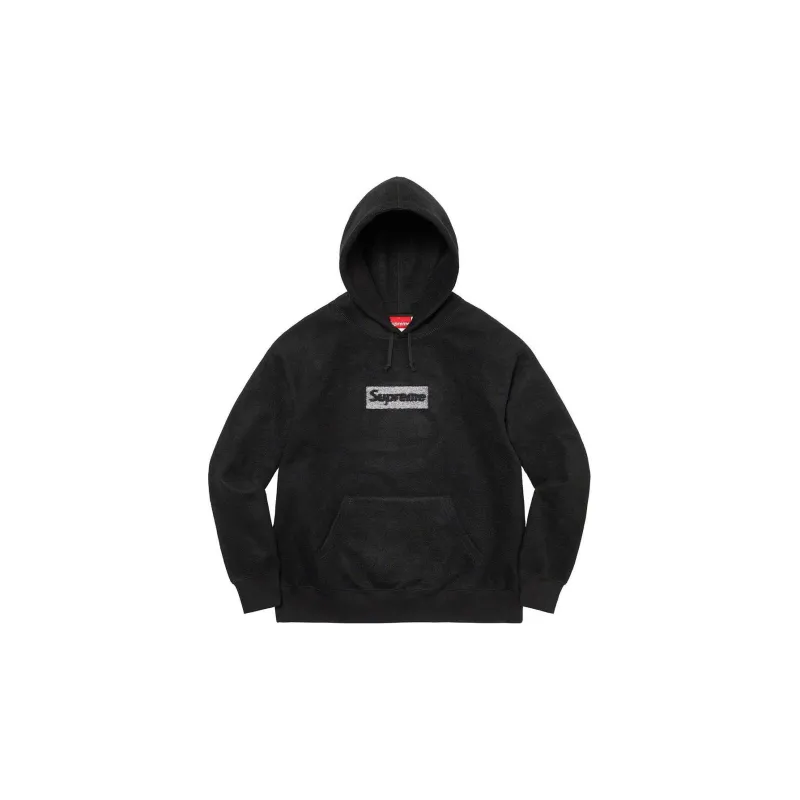Supreme Inside Out Box Logo Hooded Sweatshirt Black M - POIZON
