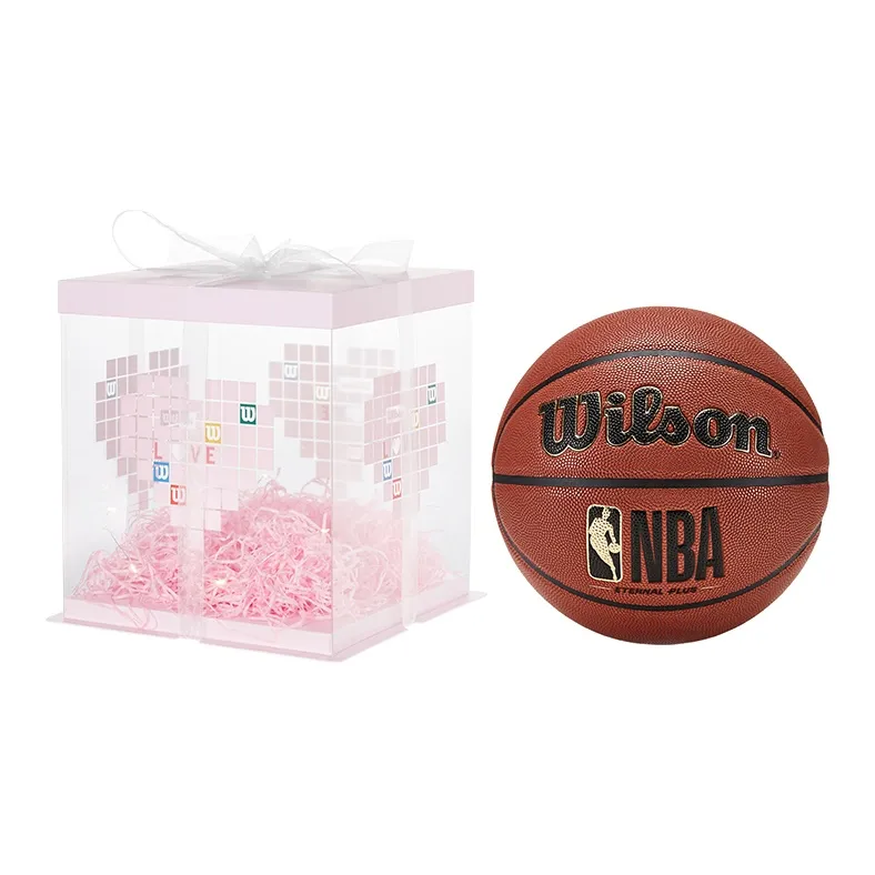 Wilson NBA PU Basketball Red Size 7 Ball Training Unisex-5