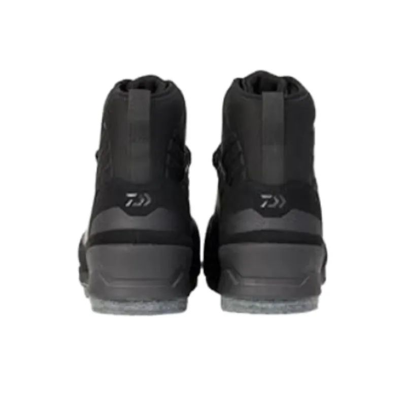 DAIWA Wear-Resistant Mid-Top Hiking Shoes/Trekking Shoes Men's Black-4