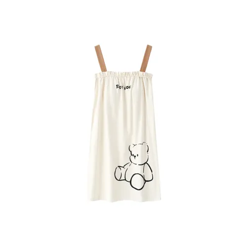GOSO Nightgown Women's White Shades