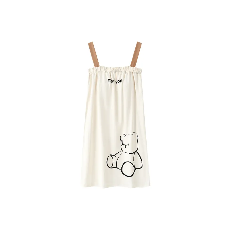 GOSO Nightgown Women's White Shades-0