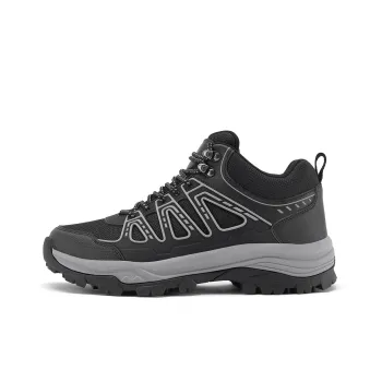 WALKSOUL Hiking / Trekking Shoes Men Mid Top Green