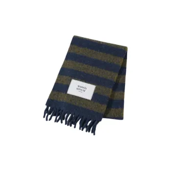 Maison Kitsune Knit Scarves Women's Blue