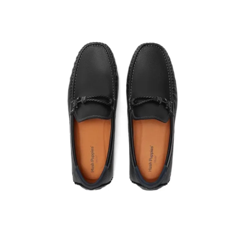 Hush Puppies Loafers Men Black/Umber-3