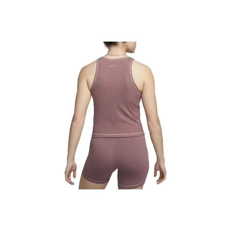 Nike One Fitted Women's Dri-FIT Ribbed Tank Top-1