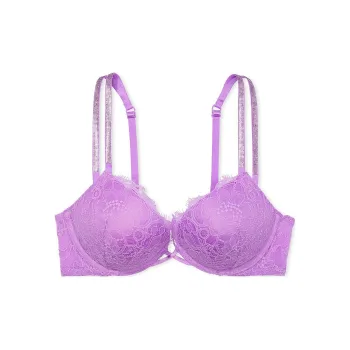 Victoria's Secret PINK VERY SEXY Bombshell Add-2-Cups P-Up Bra/Purple Paradise Bra Women's Purple