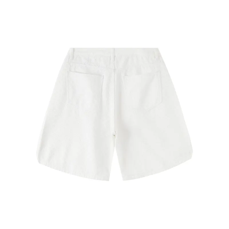 F426 Denim Shorts Unisex-6