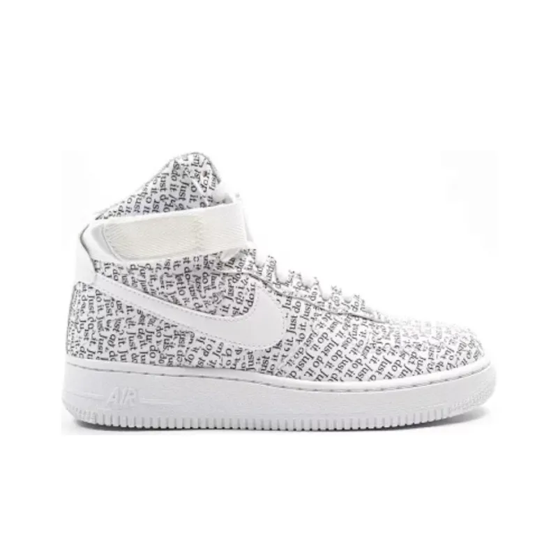 Nike Air Force 1 High Just Do It Pack White Black-1