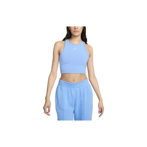 Nike Tank Tops Women's Light Blue