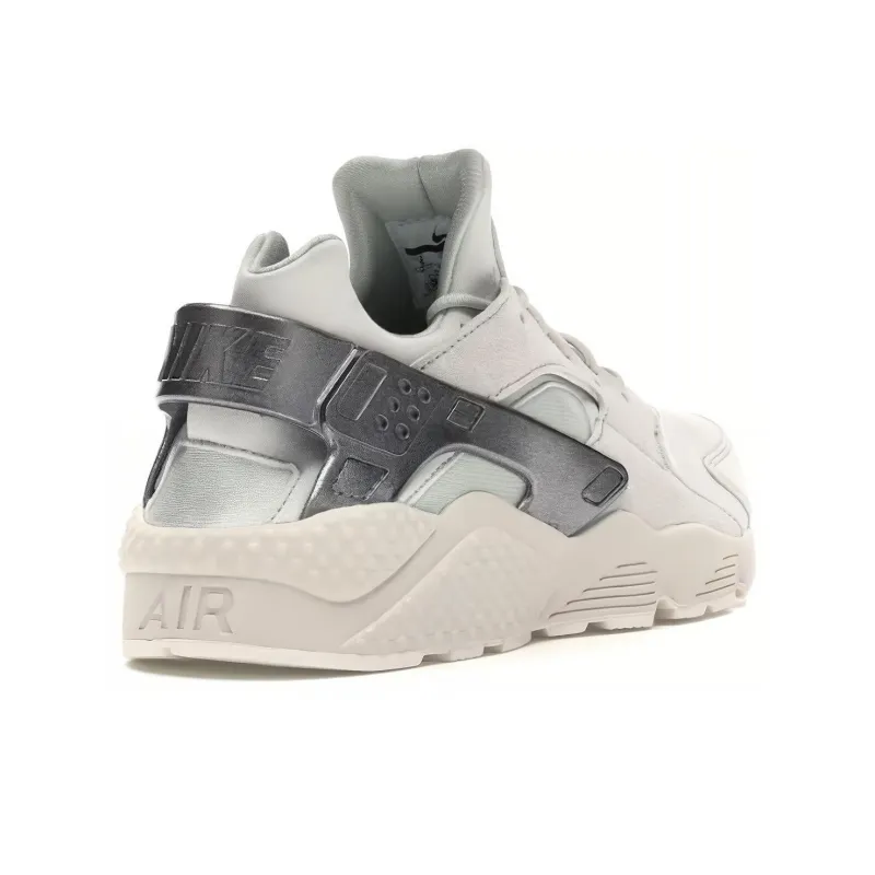 Nike Air Huarache Run Prm Light Bone Metallic Cool Grey Sail-4
