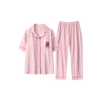 GOSO Pajama Set Women's Pink Shades
