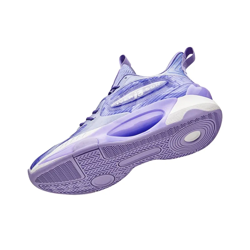 IVERSON I3 Collection Anti-Slip Wear-Resistant Low-Top Basketball Shoes Unisex Dusty Purple-4
