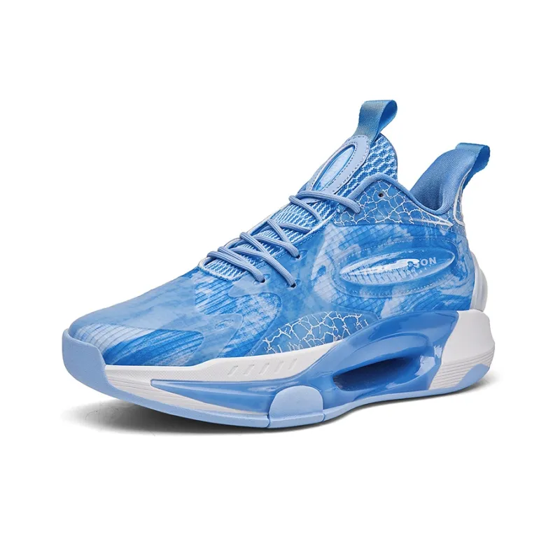 IVERSON I3 Collection Anti-Slip Wear-Resistant Low-Top Basketball Shoes Unisex Carolina Blue-2