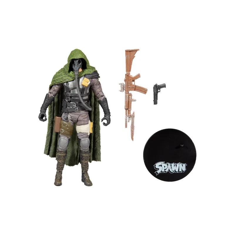 McFARLANE Spawn Second Wave Mechanical Gorilla Female Spawn Dark Redeemer Soul Lasher Gatling Denim Action Figures-11